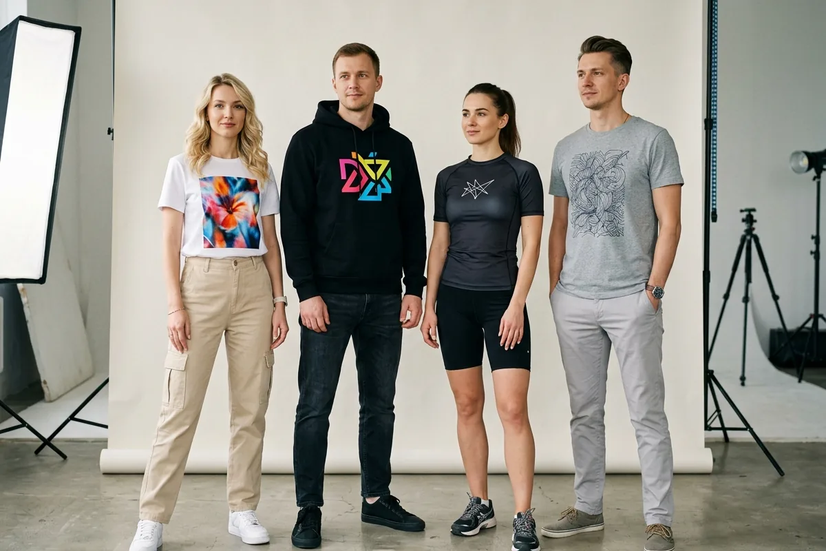 DTF-печать на одежде — полноцвет на любой ткани от 1 шт., Сибирская швейная фабрика «Аврора»