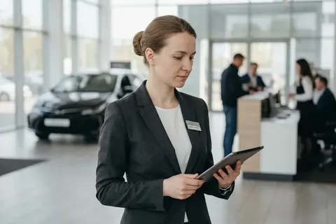 Автосалоны и шоурумы — поло консультантов