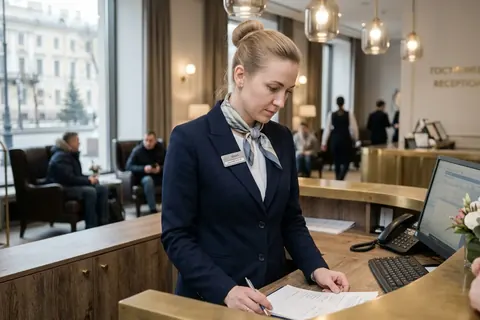Поло для ресепшен и отельного персонала