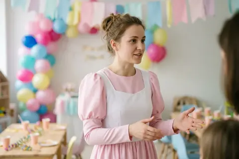 Детские праздники — DTF на бомберах аниматоров