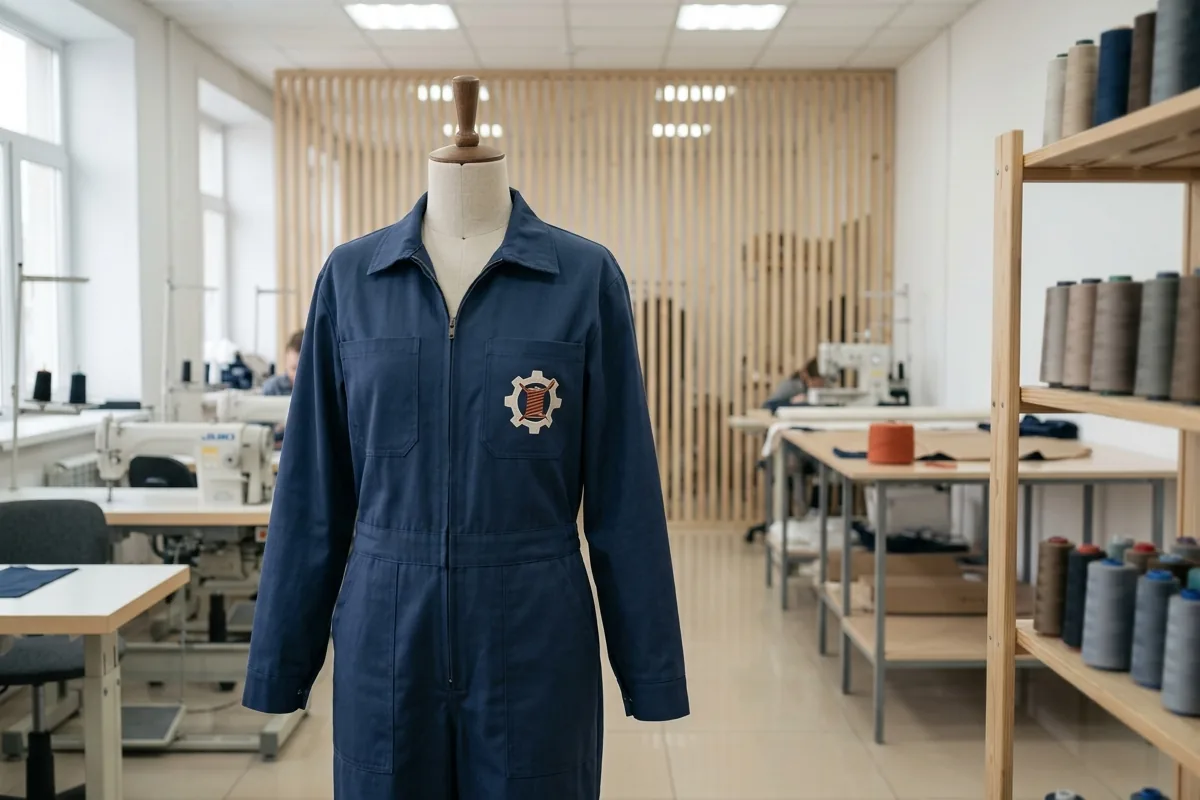 Комбинезоны с логотипом — полукомбинезоны, coverall, малярные, химзащита, автомеханика от «Аврора»